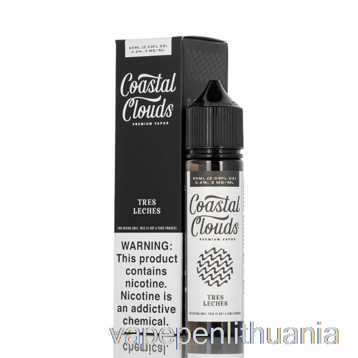 Tres Leches - Pakrantės Debesys Co. - 60 Ml 0mg Vape Skysčio